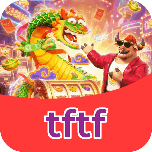 Interface do aplicativo tftf mostrando jogos disponíveis no iOS e Android